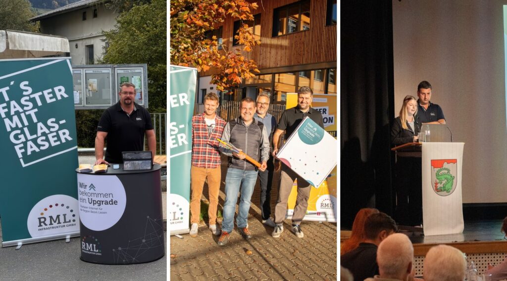 Rückblick Oktober 2026: Infostand beim Aigner Kirtag, Team in Bad Mitterndorf und Bürgerversammlung Liezen